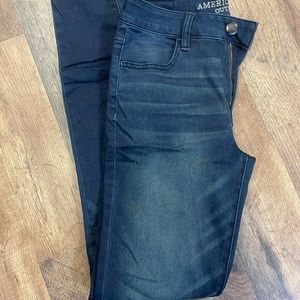 American Eagle super super stretch hi-rise jeggings
